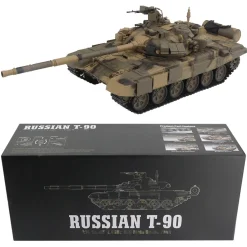 1/16 RC Tank 2.4G T90 RC Main Battle Tank Model Toys Simulation Tank Gift - Basic Version