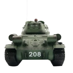 1/16 RC Tank Soviet T-34 Medium Tank 2.4G Remote Control Model Military Tank with Sound Smoke Shooting Effect - Upgraded Edition
