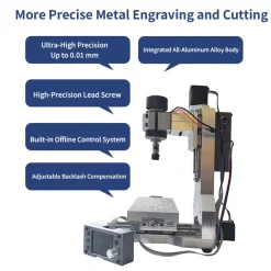 Reinforced Column-Type CNC Engraving Machine