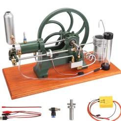 RETROL Antique 4-Stroke Hot-bulb Engine Simulation Horizontal Water-cooled Gasoline Tractor Engine Internal Combustion Engine Model Collection