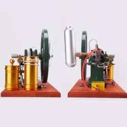 RETROL Antique 4-Stroke Hot-bulb Engine Simulation Horizontal Water-cooled Gasoline Tractor Engine Internal Combustion Engine Model Collection