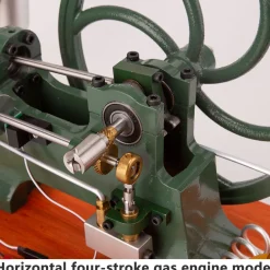 RETROL Antique 4-Stroke Hot-bulb Engine Simulation Horizontal Water-cooled Gasoline Tractor Engine Internal Combustion Engine Model Collection