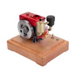 RETROL 1/8 2.6cc Mini Single-Cylinder Four-Stroke Gasoline Engine Model Upgraded Internal Combustion Engine Model