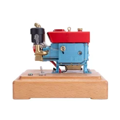 RETROL 1/8 2.6cc Mini Single-Cylinder Four-Stroke Gasoline Engine Model Upgraded Internal Combustion Engine Model