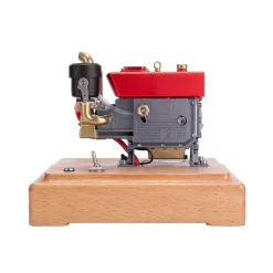 RETROL 1/8 2.6cc Mini Single-Cylinder Four-Stroke Gasoline Engine Model Upgraded Internal Combustion Engine Model
