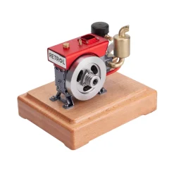 RETROL 1/8 2.6cc Mini Single-Cylinder Four-Stroke Gasoline Engine Model Upgraded Internal Combustion Engine Model