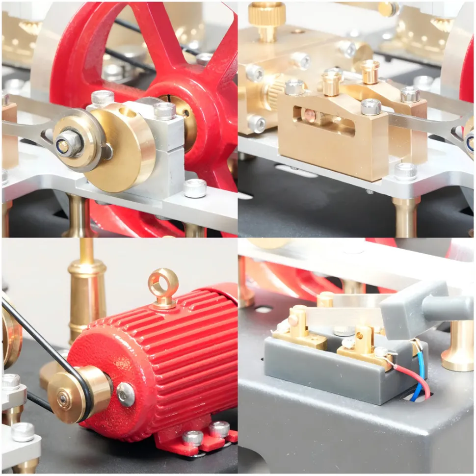 RETROL GF-01 Mechanical Transmission Kit - Functional DIY Expansion for SE-01/02/03 Steam Engine Models