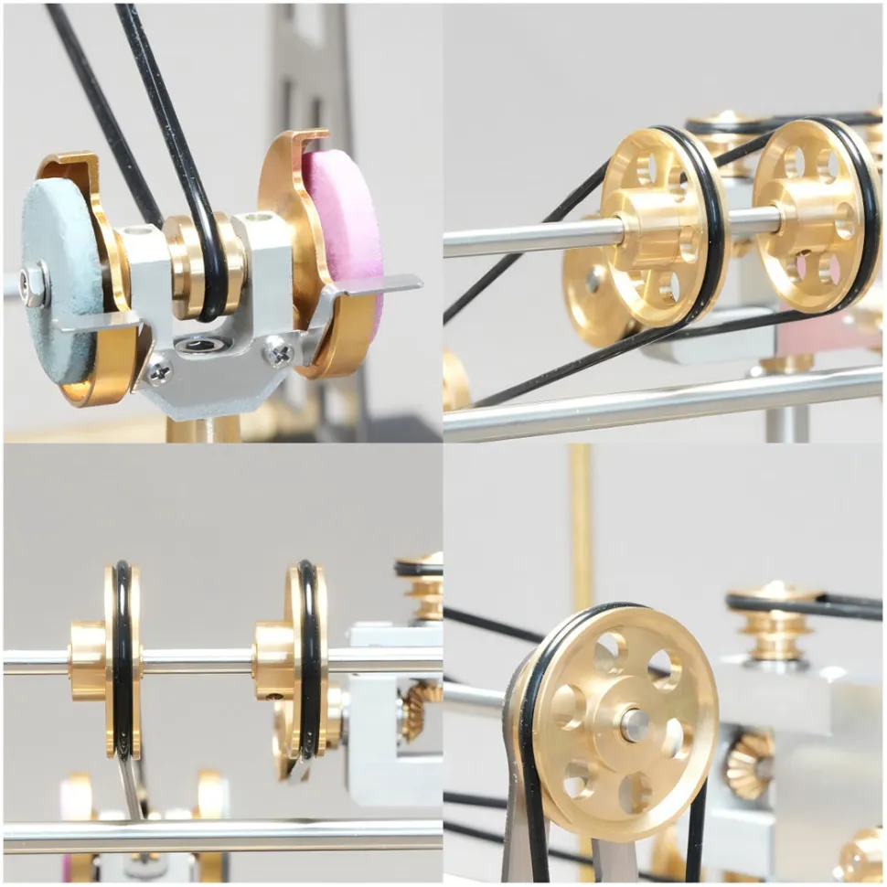 RETROL GF-01 Mechanical Transmission Kit - Functional DIY Expansion for SE-01/02/03 Steam Engine Models