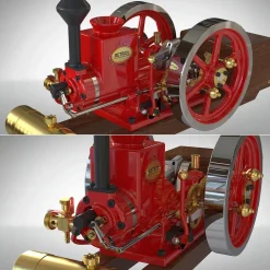 RETROL HM-01 Hit and Miss Engine with Starter Kit, Stand and Accessories - One Key Start