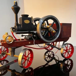 RETROL HM-01 Hit and Miss Stationary Engine Full Set with Transport Cart Frame