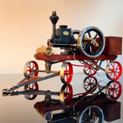 RETROL HM-01 Hit and Miss Stationary Engine Full Set with Transport Cart Frame