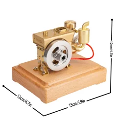 RETROL MUSA 1/8 2.2cc Mini Evaporative Water-cooled Single-cylinder Four-stroke Gasoline Engine Internal Combustion Engine Model - Speed Up to 12000rpm