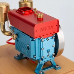 RETROL MUSA 1/8 2.2cc Mini Evaporative Water-cooled Single-cylinder Four-stroke Gasoline Engine Internal Combustion Engine Model - Speed Up to 12000rpm
