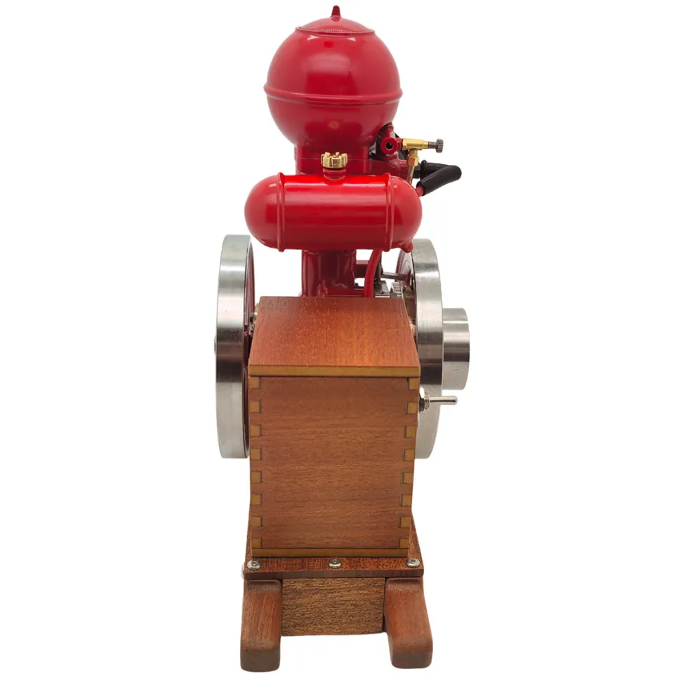 RETROL & OKMO B01 Ball Top Miniature Water-Cooled Single-Cylinder 4-Stroke Hit and Miss Gasoline Internal Combustion Engine Model