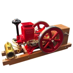 RETROL & OKMO B02 Miniature Horizontal 4-Stroke Hit and Miss Gasoline Engine Model