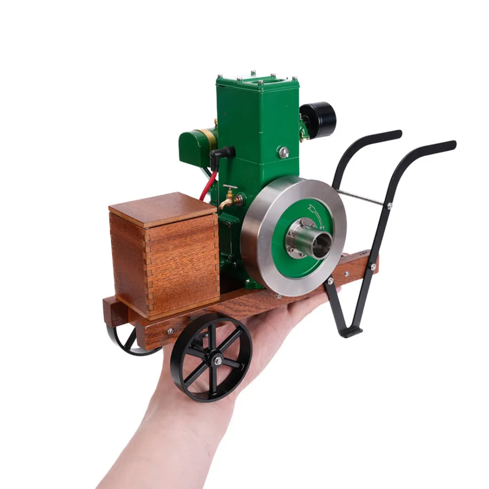 RETROL & OKMO D Type Stationary Miniature Gasoline Internal Combustion Engine Model Centennial Anniversary Edition