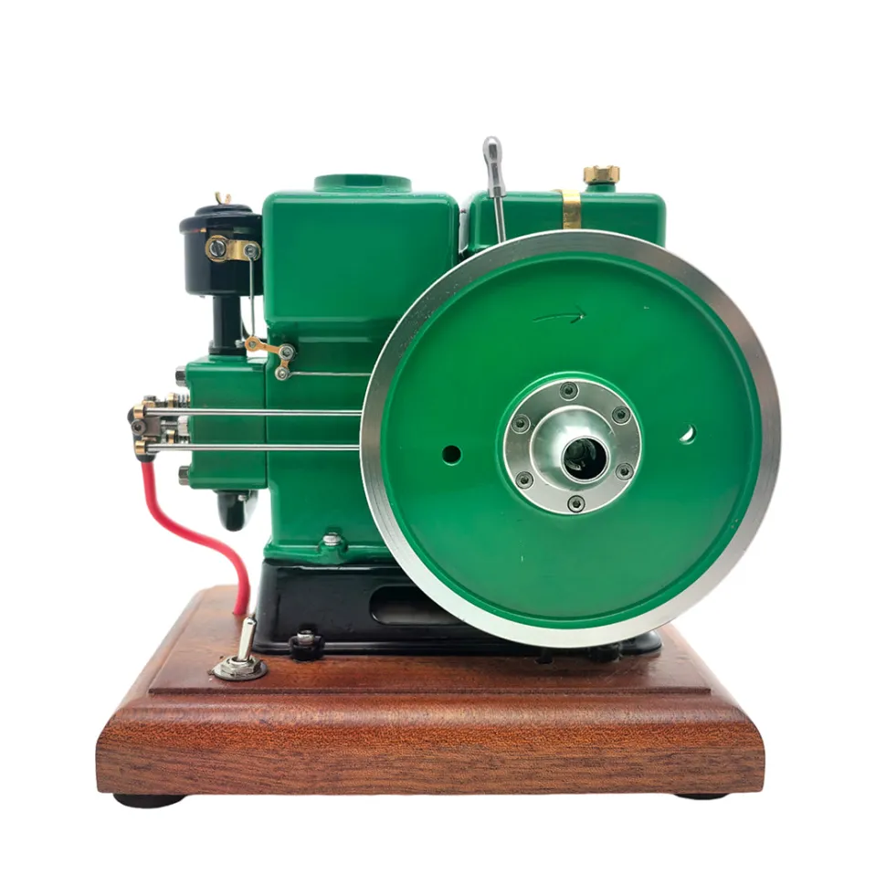 RETROL & OKMO 916 Hit and Miss Engine Model Four-Stroke Stationary Vintage Farm Internal Combustion Gasoline Engine RTR