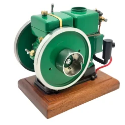 RETROL & OKMO 916 Hit and Miss Engine Model Four-Stroke Stationary Vintage Farm Internal Combustion Gasoline Engine RTR