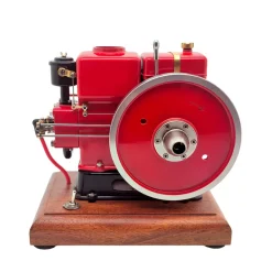 RETROL & OKMO 916 Hit and Miss Engine Model Four-Stroke Stationary Vintage Farm Internal Combustion Gasoline Engine RTR