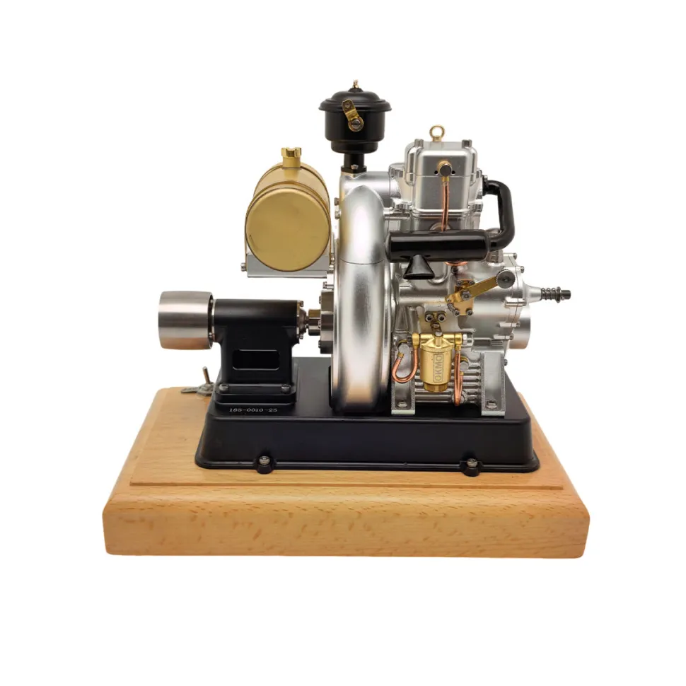 RETROL×OKMO 185 Micro Single-Cylinder 4-Stroke Gasoline Engine Model for Classic Vintage Tractor
