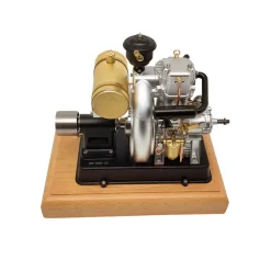 RETROL×OKMO 185 Micro Single-Cylinder 4-Stroke Gasoline Engine Model for Classic Vintage Tractor