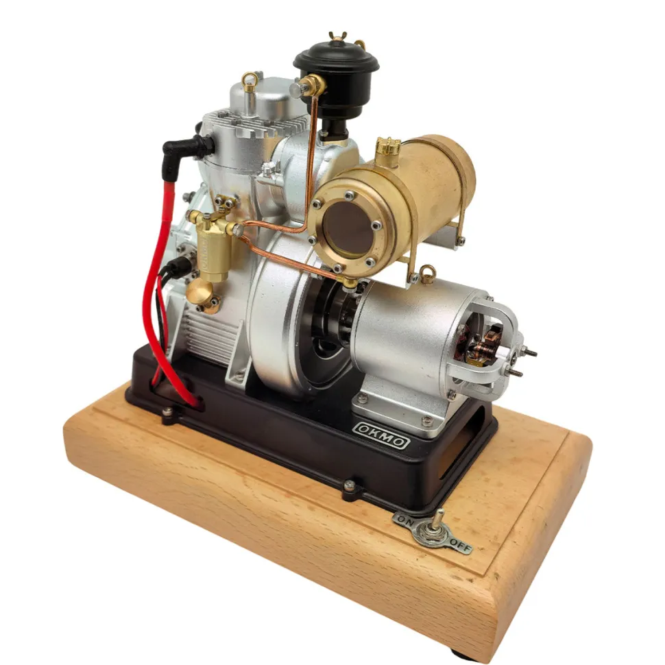 RETROL×OKMO 185 Micro Single-Cylinder 4-Stroke Gasoline Engine Model for Classic Vintage Tractor