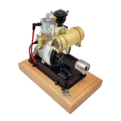 RETROL×OKMO 185 Micro Single-Cylinder 4-Stroke Gasoline Engine Model for Classic Vintage Tractor