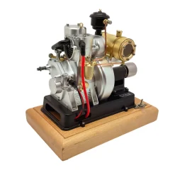 RETROL×OKMO 185 Micro Single-Cylinder 4-Stroke Gasoline Engine Model for Classic Vintage Tractor
