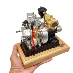 RETROL×OKMO 185 Micro Single-Cylinder 4-Stroke Gasoline Engine Model for Classic Vintage Tractor