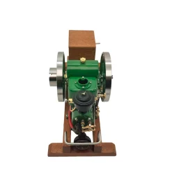 RETROL & OKMO 1110 Miniature 4-Stroke Water-Cooled Horizontal Gasoline Internal Combustion Engine Model