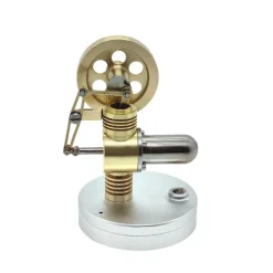 RETROL & OKMO Mini Stirling Hot Air External Combustion Engine Model-Educational Science Toy & Desk Decor