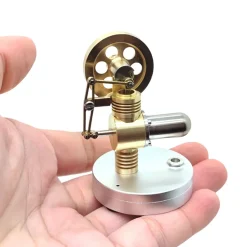 RETROL & OKMO Mini Stirling Hot Air External Combustion Engine Model-Educational Science Toy & Desk Decor