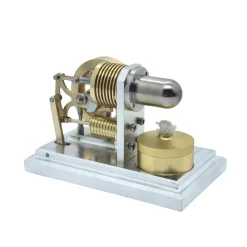 RETROL & OKMO Mini Stirling Hot Air External Combustion Engine Model-Educational Science Toy & Desk Decor