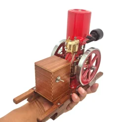 RETROL & OKMO N01 Hit and Miss Engine Model Four-Stroke Stationary Cement Mixer Internal Combustion Gasoline Engine