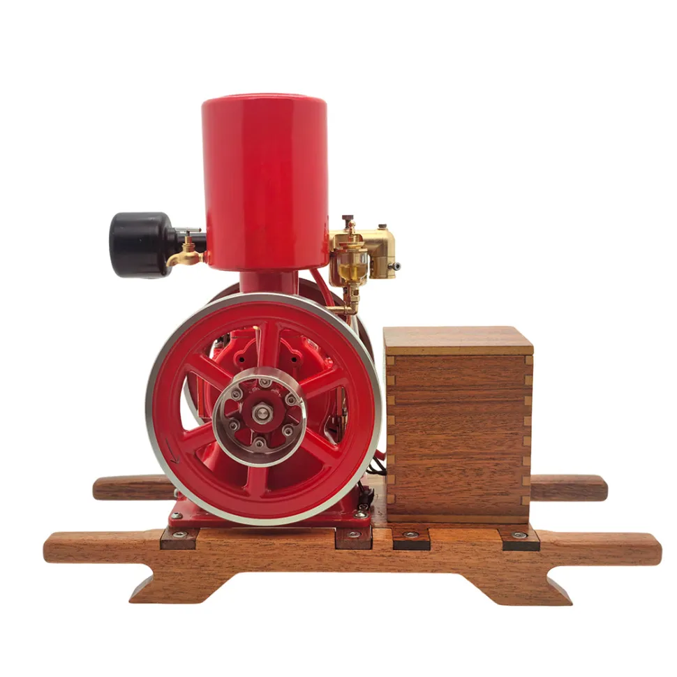 RETROL & OKMO N01 Hit and Miss Engine Model Four-Stroke Stationary Cement Mixer Internal Combustion Gasoline Engine