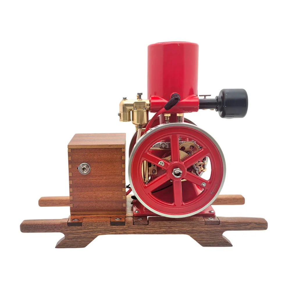 RETROL & OKMO N01 Hit and Miss Engine Model Four-Stroke Stationary Cement Mixer Internal Combustion Gasoline Engine