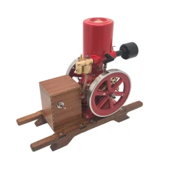 RETROL & OKMO N01 Hit and Miss Engine Model Four-Stroke Stationary Cement Mixer Internal Combustion Gasoline Engine