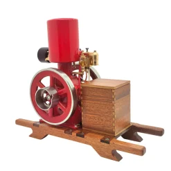 RETROL & OKMO N01 Hit and Miss Engine Model Four-Stroke Stationary Cement Mixer Internal Combustion Gasoline Engine