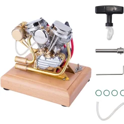 RETROL R30 4.2CC Mini V2 Engine OHV V-Twin Motorcycle Engine Twin-cylinder Four-stroke Gasoline Engine Internal Combustion Engine Model