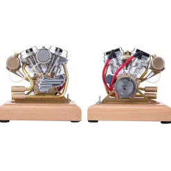 RETROL R30 4.2CC Mini V2 Engine OHV V-Twin Motorcycle Engine Twin-cylinder Four-stroke Gasoline Engine Internal Combustion Engine Model