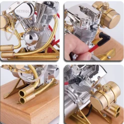 RETROL R31 4.2CC OHV V-Twin Cylinder Four-stroke Engine Gasoline Engine Motorcycle Engine Internal Combustion Engine Model
