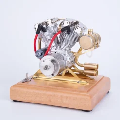 RETROL R32 4.2CC OHV V-Twin Model V2 Four-stroke Gasoline Engine Motorcycle Engine Internal Combustion Engine Model