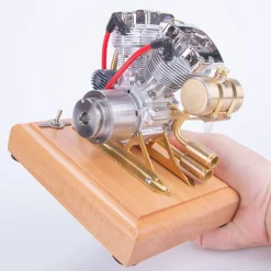 RETROL R32 4.2CC OHV V-Twin Model V2 Four-stroke Gasoline Engine Motorcycle Engine Internal Combustion Engine Model