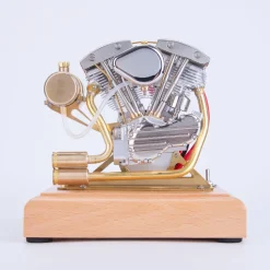 RETROL R32 4.2CC OHV V-Twin Model V2 Four-stroke Gasoline Engine Motorcycle Engine Internal Combustion Engine Model