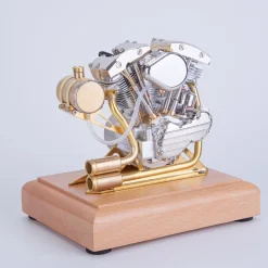 RETROL R32 4.2CC OHV V-Twin Model V2 Four-stroke Gasoline Engine Motorcycle Engine Internal Combustion Engine Model