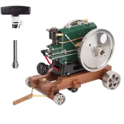 RETROL 1/8 Scale 3.6CC Mini Vintage Single Cylinder 4-Stroke Working Gasoline Engine Model
