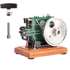 RETROL 1/8 Scale 3.6CC Mini Vintage Single Cylinder 4-Stroke Working Gasoline Engine Model
