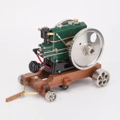 RETROL 1/8 Scale 3.6CC Mini Vintage Single Cylinder 4-Stroke Working Gasoline Engine Model