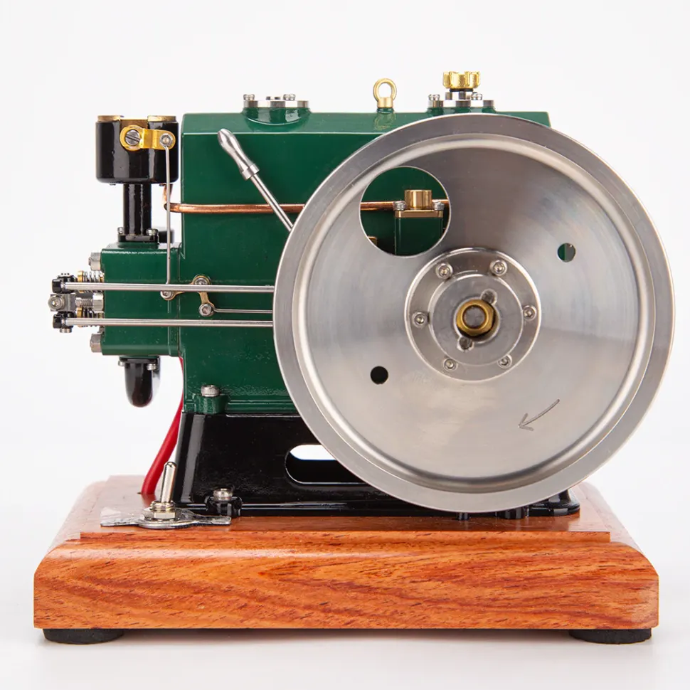 RETROL 1/8 Scale 3.6CC Mini Vintage Single Cylinder 4-Stroke Working Gasoline Engine Model