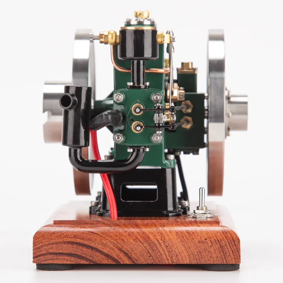 RETROL 1/8 Scale 3.6CC Mini Vintage Single Cylinder 4-Stroke Working Gasoline Engine Model